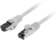 Lanberg PCF8-10CU-0100-S Patch kábel cat.8.1 s/ftp lszh 1m szürke, réz kép