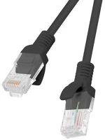 Lanberg PCU5-10CC-0025-BK Hálózati kábel fekete 0,25 m cat5e u/utp (utp) kép