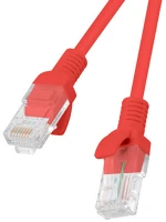 Lanberg PCU5-10CC-0050-R Hálózati kábel vörös 0,5 m cat5e u/utp (utp) kép