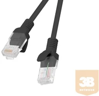 Lanberg PCU5-10CC-0200-BK Patch kábel rj45 cat. 5e utp 2m black kép