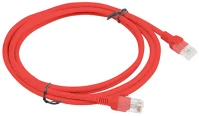 Lanberg PCU5-10CC-0200-R Hálózati kábel vörös 0,2 m cat5e u/utp (utp) kép