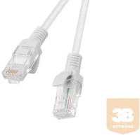 Lanberg PCU6-10CC-0300-S Patch kábel rj45 cat. 6 utp 3m grey kép
