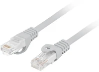 Lanberg PCU6-10CU-0100-S CAT.6 UTP LSZH CU AWG26 árnyékolatlan szürke patch kábel 1m kép