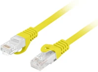 Lanberg PCU6-10CU-0300-Y CAT.6 U/UTP LSZH CU AWG26 árnyékolatlan sárga patch kábel 3m kép