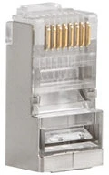 Lanberg PLS-5000 CAT.5E FTP rj45 8p8c moduláris árnyékolt csatlakozó dugó 100db/csomag kép