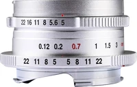 Laowa VE1550MSIL 15mm f/5 cookie ff silver leica m objektív kép