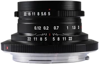 Laowa VE1550RFBLK 15mm f/5 cookie ff black canon rf objektív kép