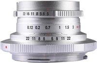 Laowa VE1550RFSIL 15mm f/5 cookie ff silver canon rf objektív kép
