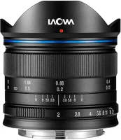 Laowa VE7520MFTSTBLK 7.5mm f/2 mft (standard black) objektív kép