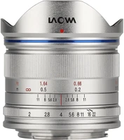 Laowa VE7520MFTSTSIL 7.5mm f/2 mft (standard silver) objektív kép