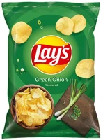 Lay`s VEC14_01942 Burgonyachips lay's zöldhagymás 60 g kép