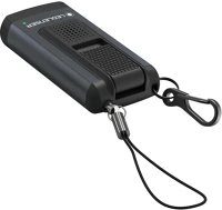 Led lenser 400LM K6r safety tölthető kulcstartós lámpa/riasztóval li-ion 400lm szürke kép