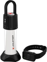 Led lenser 750LM ml6 connect melegfényű hordozható tölhető kemping lámpa  bluetooth/dimmelhető kép