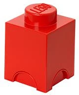 Lego® 40011730 Tárolódoboz, szögletes, piros kép
