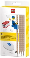 Lego® 53708 Grafitceruza szett, hb, hegyezővel, radírral, mini figurával, kép