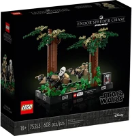 Lego® 75353 Star wars  diorama: endor speeder chase kép