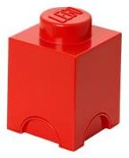 Lego® COR_L40011730 Tárolódoboz, szögletes, piros kép