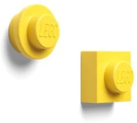 Lego® COR_L40101732 Mágnes, 2 különböző forma, sárga kép