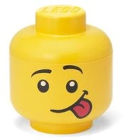 Lego® COR_L40311726 Tárolódoboz, fej, kicsi, silly kép