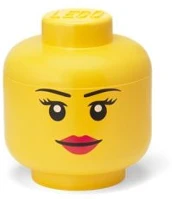Lego® COR_L40321725 Tárolódoboz, fej, nagy, girl kép