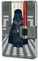 Lego® COR_L53492 jegyzetfüzet, 230x160 mm, pontrácsos, 96 lap, keményfedeles, fénykard kép