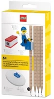 Lego® COR_L53708 Grafitceruza szett, hb, hegyezővel, radírral, mini figurával, kép