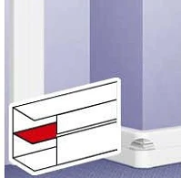 Legrand 010473 Dlp válaszfal 65 mm magas, fedéltartóval, 2m kép