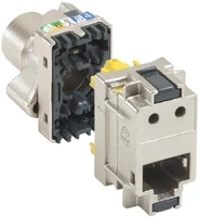 Legrand 033155 Lcs2 rj45 aljzat cat6a utp kép
