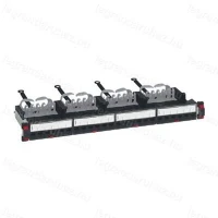 Legrand 19'-1U 24XRJ45 CAT5E Patch panel 19'-1u 24xrj45 cat5e árnyékolatlan (utp) 6xrj45 kazettás/lcs3 gyorscsatlakozós portok egyenes 100mh kép