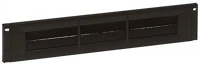Legrand 2U, 19 Vízszintes fésűs rendező panel - 2u, 19