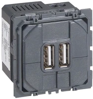 Legrand 067462 Céliane 2400 ma 2xusb-a töltőaljzat kép