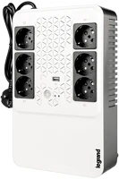 Legrand 1X USB AVR always-on vonali interaktív standby szünetmentes elosztósor kép
