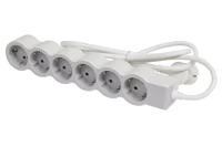 Legrand 694557 6X2P+F 694557 6x2p+f standard hatos elosztó, 1,5m, 16 a kép