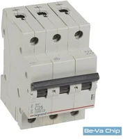 Legrand 419237 Rx3 c25 6ka bic 3 pólusú kismegszakító kép