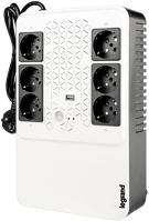Legrand 600 FR szünetmentes tápegység (ups) vonal interaktív 0,6 kva 360 w 6 ac kimenet kép