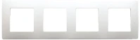 Legrand 665004 Niloé fehér 4-es keret kép