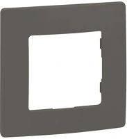 Legrand 665031 Niloé füstszürke 1-es keret kép