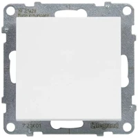 Legrand 721101 Suno 101 fehér egypólusú nyomókapcsoló kép