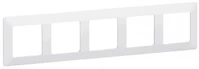 Legrand 754005 Valena life fehér 5-ös keret kép