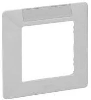 Legrand 754011 -60 valena life címketartóval fehér 1-es keret kép
