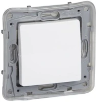 Legrand 764525 Niloé no-nc 6 a ip44 fehér nyomó kép