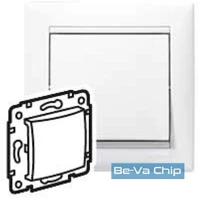 Legrand 774446 Valena fehér vakfedél kép
