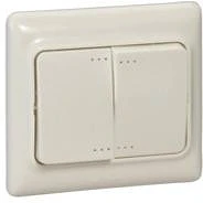 Legrand 782102 Kaptika csillárkapcsoló komplett, fehér kép