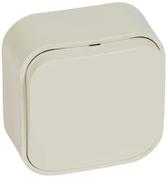 Legrand 782430 Forix 10 ax - 250 v bézs ip20 falon kívüli egypólusú kapcsoló kép