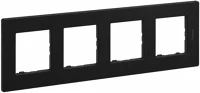 Legrand 863594 863594 niloé step 4-es keret fekete kép