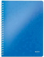 Leitz 01.0097603 Spirálfüzet kockás  wow a/4 80 lapos kék kép