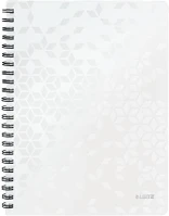Leitz 01.0097702 Spirálfüzet vonalas  wow a/4 80 lapos fehér kép