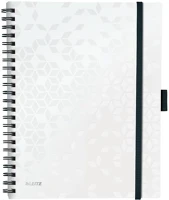 Leitz 01.0164502 Spirálfüzet vonalas  wow a/4 80 lapos active fehér kép