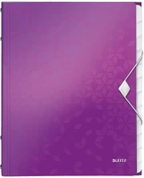 Leitz 02.0016908 Előrendező  wow a/4 pp 12 részes lila kép