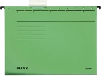Leitz 02.0058505 Függőmappa  alpha standard a/4 karton zöld 25 darabos kép